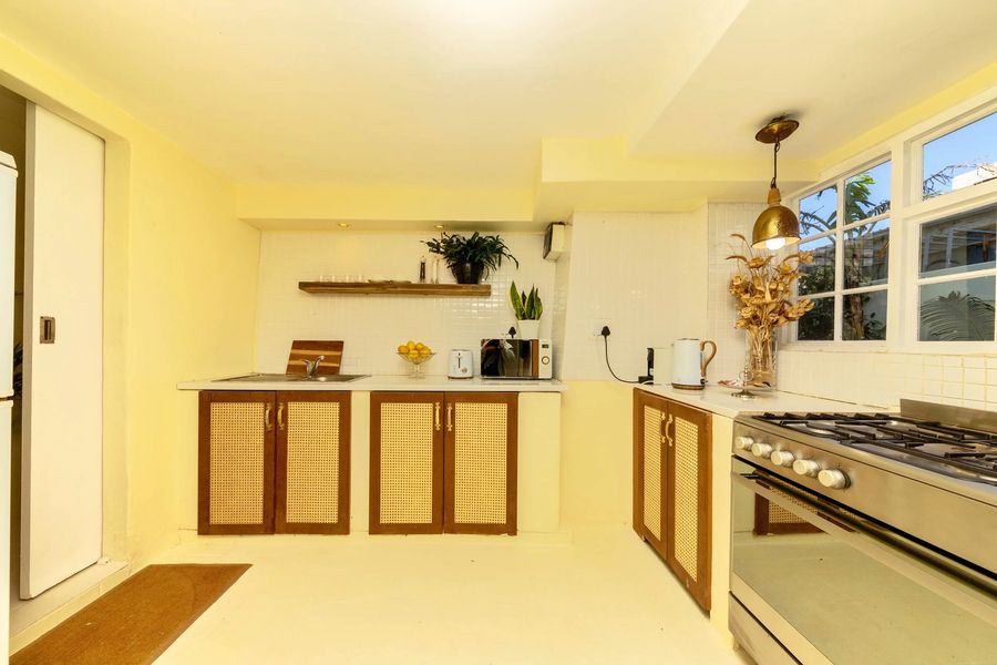 The Bungalow Suite's own kitchenette